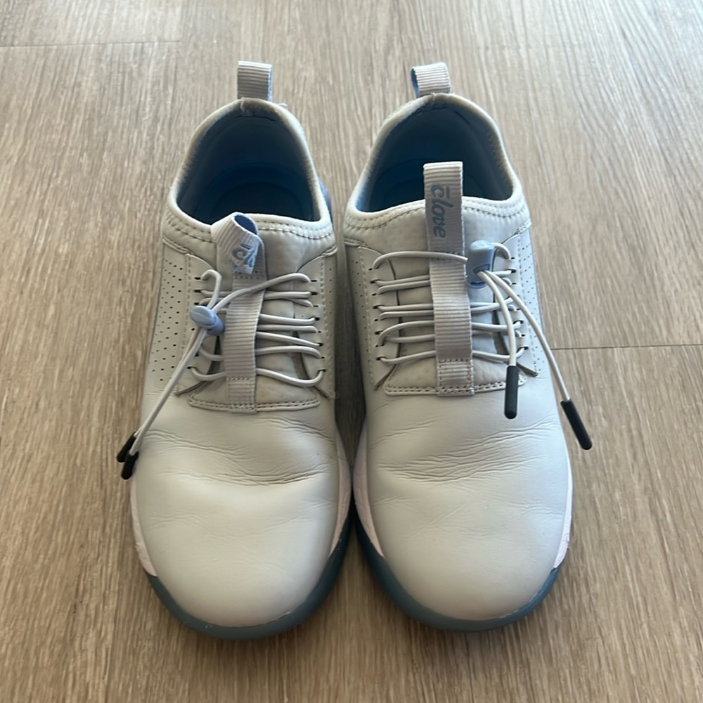 Cloves - size 7.5 gray and blue